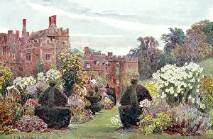 Topiary: Penshurst Place, the gardens, 1903
