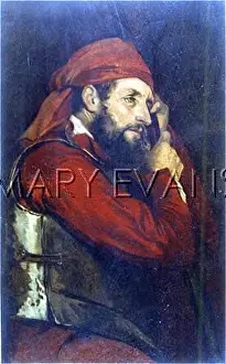 Yore: Pensive man, 17th century