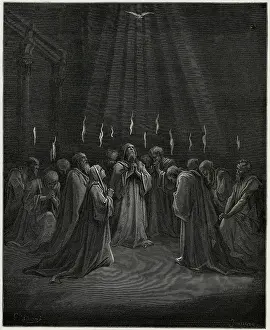 Descends: PENTECOST
