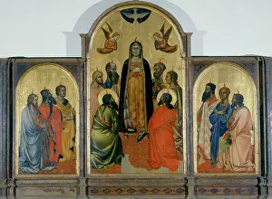 Orcagna: Pentecost, by Andrea Orcagna and