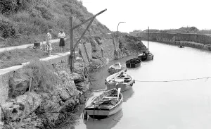 Pentewan: Pentewan, the Harbour 1953