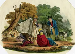 Campfire: People camping