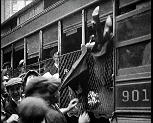 Crowding: People Crowding Around, and Climbing On Top