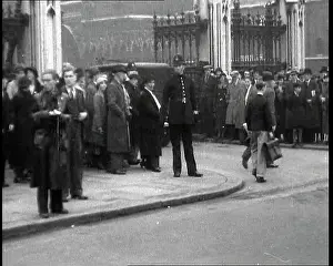 Crowding: People Crowding Around Some Gates