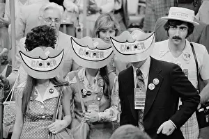 Disguises: people - delegates - Democratic National Convention 1976