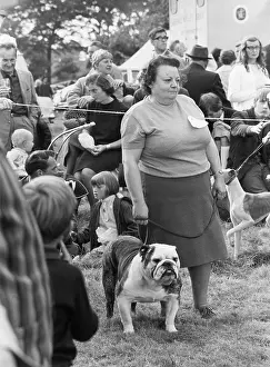 Similarity: People at a dog show in Poynton, Cheshire