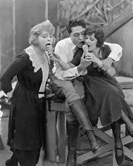 Appetite: Three people feeding each other ice cream cones