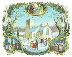 Strickland: People going to church in the snow