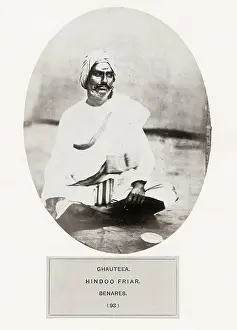 Hindoo: People of India: indigenous group - Ghauteea, Hindoo friar