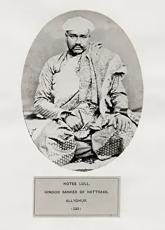 Hindoo: People of India: indigenous group - Hotee Loll, banker