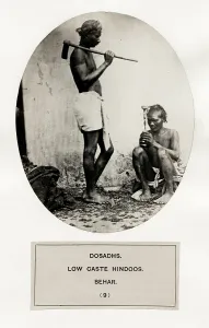 Hindoos: People of India, indigenous tribe: Dosadhs, Behar