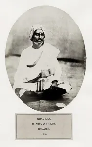 Hindoo: People of India, indigenous tribe: Ghauteea, Hindoo friar