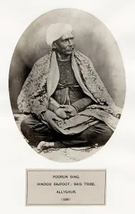 Rajput: People of India, indigenous tribe: Poorun Sing, Rajpoot