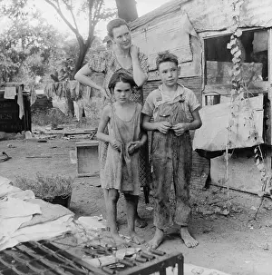 Miserable: People living in miserable poverty, Elm Grove, Oklahoma Coun