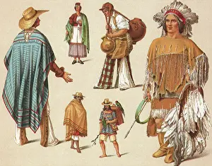 Racinet: People of Mexico