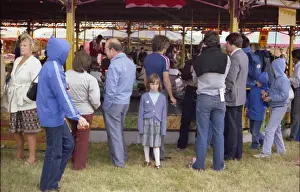 Kenley: People at an outdoor show in Kenley