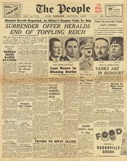 Torgau: The People front page Himmler offers surrender