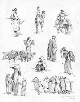 Sketchbook: People in Palestine