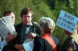 Accomplished: People protest against joint Russian-American