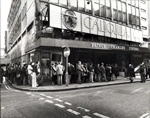 Pornographic: People Queue For The First Showing Of Caligula
