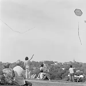 Chilling: People Relaxing In Parliament Hill Fields
