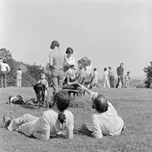 Chilling: People Relaxing In Parliament Hill Fields