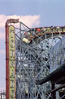 Coaster: People - Roller Coaster - Coney Island