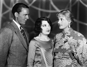 Waist Up: Three people standing together