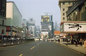 Marquees: People - Street Scene - Times Square