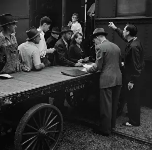 Batavia: People - Train - Transportation - Migrants