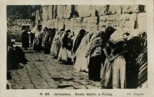 Shawls: People at the Wailing Wall, Jerusalem