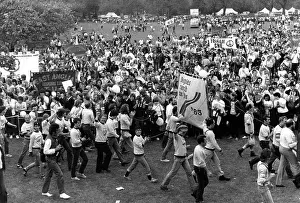 Marchers: People's March for Jobs 1983