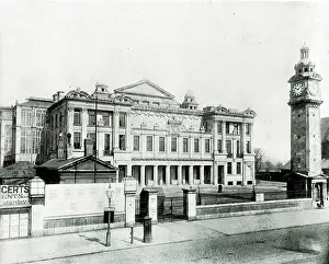 Railings: The People's Palace, Mile End Road, East London