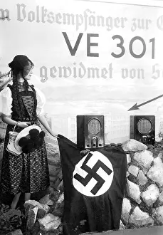 Kaiserdamm: People's receiver on the IFA in Berlin, 1933