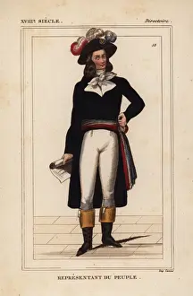 Peuple: People's representative, French Directory Era