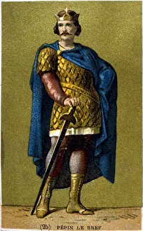 Franks: Pepin le Bref (d768) King of the Franks from 751