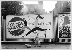 Hoardings: PEPSI-COLA HOARDING 1958