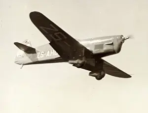 Baragwanath: Percival E2 Mew Gull, ZS-AHO/G-AEMO