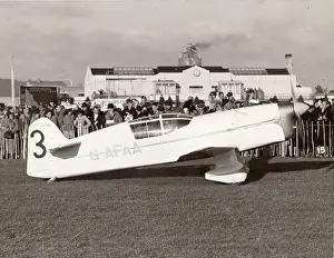 Hatfield: Percival E3H Mew Gull, G-AFAA, at Hatfield