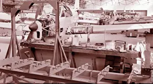 Luton: Percival Prentices on the production line at Percival's