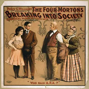 Mortons: Percy G. Williams presents The four Mortons breaking into so