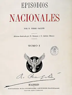 Nacionales: PEREZ GALDOS, Benito (1843-1920)