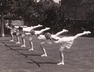 Bpeosa: Six perform balances in garden