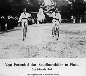 Ploen: Performance of cadet students in Ploen, 1909