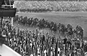 Gallops: Performance of a cavalry regiment in Nuremberg, 1934
