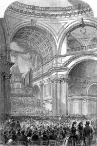 Messiah: Performance of The Messiah in St. Paul's Cathedral 1861