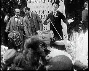 Banging: Performers On Stage At An Edwardian Garden