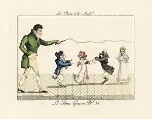 Mesangere: Performing dogs
