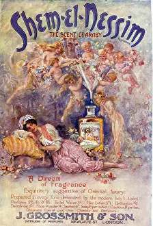 Nessim: perfume adverts - shem-el-nessim, perfume, advert