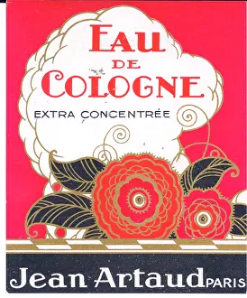 Artaud: Perfume label, Eau de Cologne extra concentree